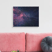 blauwe luchten vol sterren canvas afdruk (Insitu (Woonkamer))