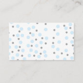 Blauwe luier Raffle Informatiekaartje (Achterkant)