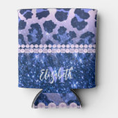 Blauwe luipaard blikjeskoeler (Voorkant)