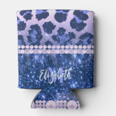 Blauwe luipaard blikjeskoeler (Achterkant)