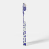 Blauwe luipaard iPhone hoesje (Linkerkant)