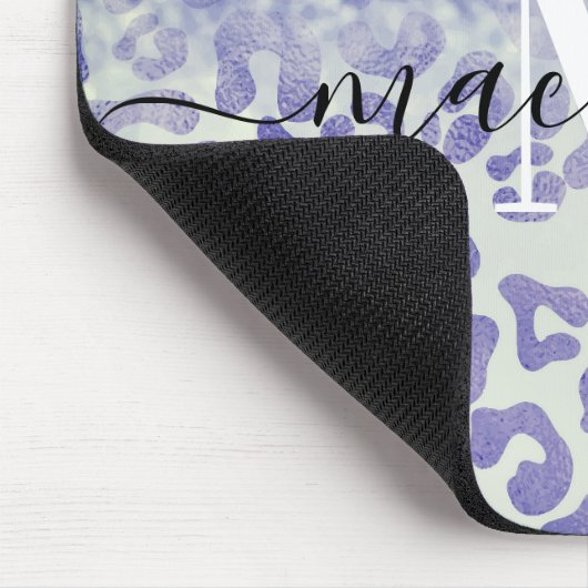 Blauwe luipaard muismat (Hoek)