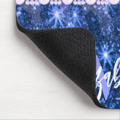 Blauwe luipaard muismat (Hoek)