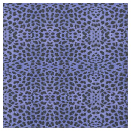 Blauwe luipaard stof (Close Up)