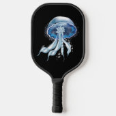 Blauwe lumier pickleball paddle (Achterkant)