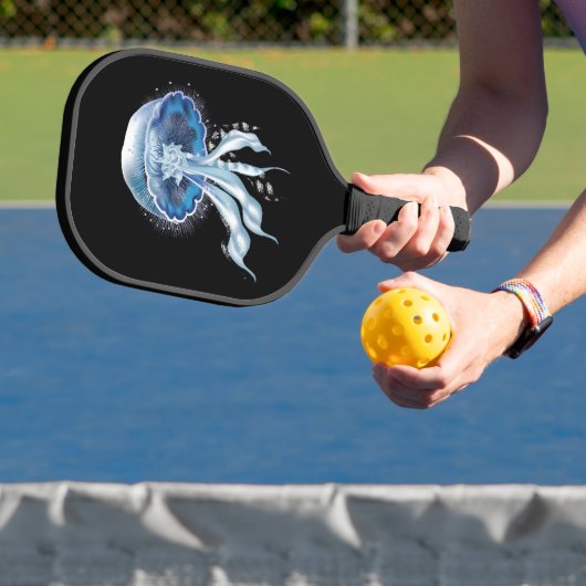 Blauwe lumier pickleball paddle (Insitu)