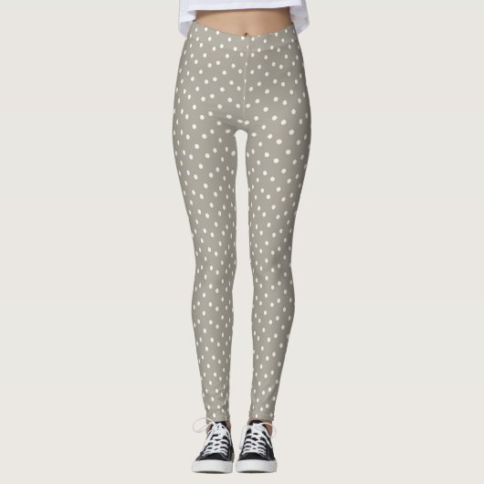 Blauwe luxe leggings (Voorkant)