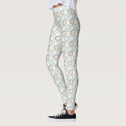 Blauwe luxe leggings (Links)