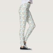 Blauwe luxe leggings (Rechts)