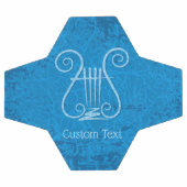 Blauwe Lyre Achtergrond Voetbal (Enkel)