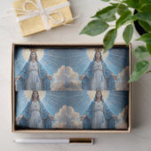 Blauwe Maagd Maria Hemelse  Tissuepapier (Geschenk)