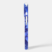 Blauwe maagdenpalm elegante bloemen hortensia's Case-Mate iPhone case (Achterkant / Links)