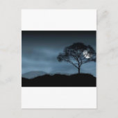 BLAUWE MAAN BRIEFKAART (Voorkant)