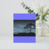 BLAUWE MAAN BRIEFKAART (Staand voorkant)