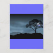 BLAUWE MAAN BRIEFKAART (Voorkant)