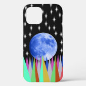 Blauwe Maan Case-Mate iPhone Case (Achterkant)