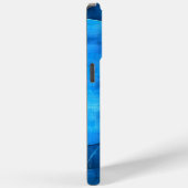 Blauwe maan cirkels Case-Mate iPhone case (Achterkant / Rechts)