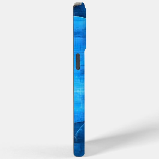 Blauwe maan cirkels Case-Mate iPhone case (Achterkant / Rechts)