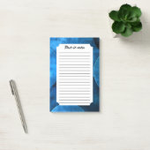 Blauwe maan cirkels post-it® notes (Kantoor)