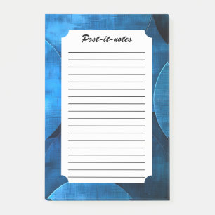 Blauwe maan cirkels post-it® notes
