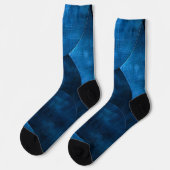 Blauwe maan cirkels sokken (Links)