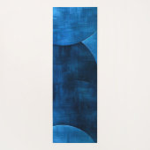 Blauwe maan cirkels yogamat (Achterkant)