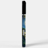 Blauwe maan en nachtelijke adelaar Case-Mate iPhone case (Achterkant / Rechts)