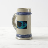 Blauwe maan Grote Mok (Voorkant links)