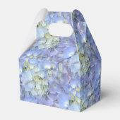 Blauwe Maan Hydrangea Bloemen Bruiloft Bedankt Bedankdoosjes (Achterkant)