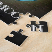 "Blauwe maan" Legpuzzel (Zijkant)