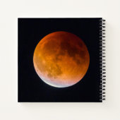 Blauwe Maan Maansverduistering | Washington State Notitieboek (Achterkant)