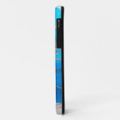 Blauwe Maan Ontwerp Case-Mate iPhone Case (Achterkant/links)