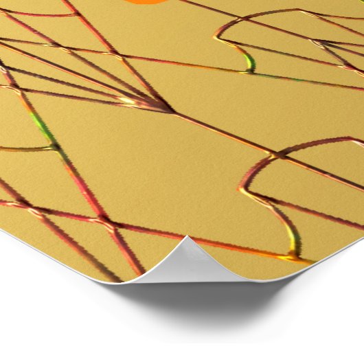 blauwe maan poster (Hoek)