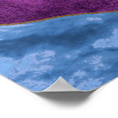 Blauwe Maan Poster (Hoek)