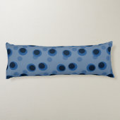 Blauwe Maan Ringen Lichaamskussen (Achterkant)