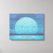 Blauwe Maan Rising op Canvas Afdruk (Voorkant)