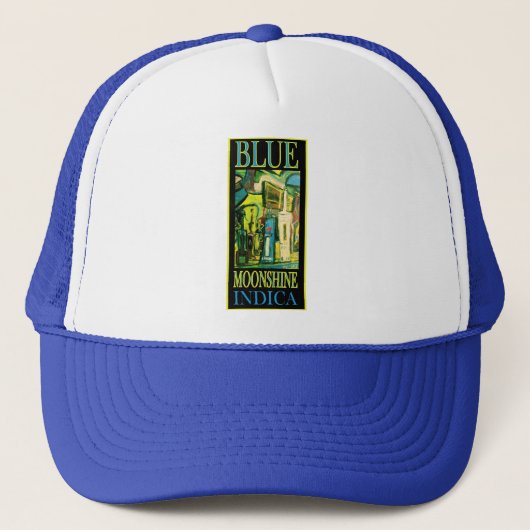 BLAUWE MAAN SCHINN INDICA TRUCKER PET (Voorkant)