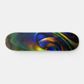 blauwe maan skateboard (Horizontaal)