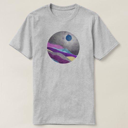 Blauwe Maan T-shirt (Design voorkant)