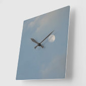 Blauwe Maan Wandklok (Hoek)