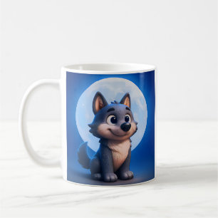 Blauwe Maan Wolf Koffiemok