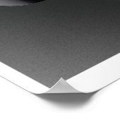 Blauwe maandag geïnspireerd poster (Hoek)