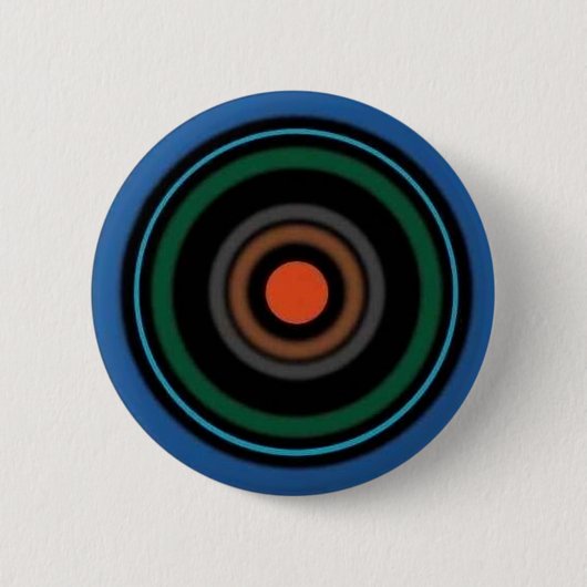 Blauwe Maandag Pin Badge Ronde Button 5,7 Cm (Voorkant)