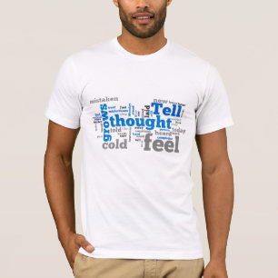 Blauwe maandag t-shirt
