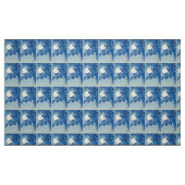 Blauwe Maanverlichte Boom: Japanse Kersenbloesem N Stof (Fat Quarter)