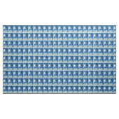 Blauwe Maanverlichte Boom: Japanse Kersenbloesem N Stof (Yard (91,4 cm))