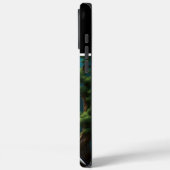 Blauwe maanverlichte rivier met adelaar Case-Mate iPhone case (Achterkant / Links)