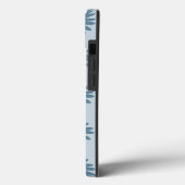 Blauwe Madelief Case-Mate iPhone Case (Achterkant / Links)