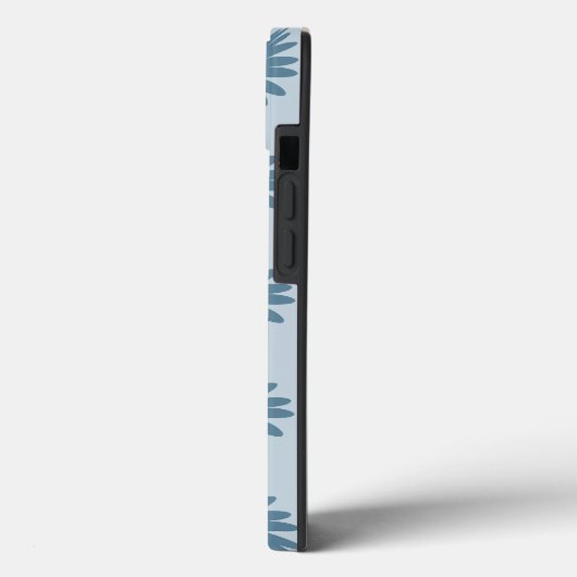 Blauwe Madelief Case-Mate iPhone Case (Achterkant / Links)