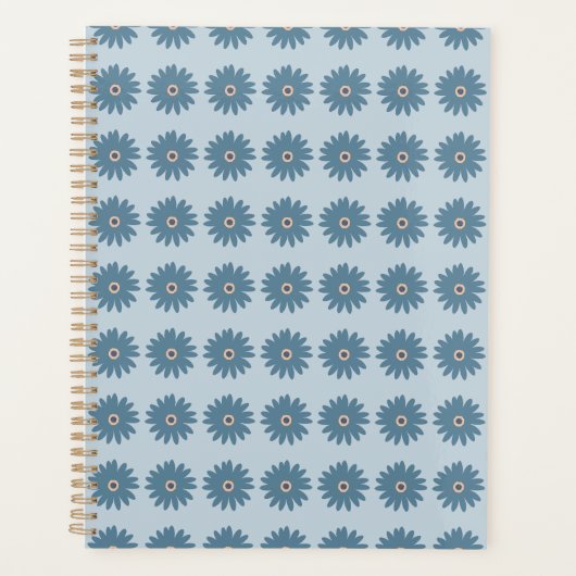 Blauwe Madelief Planner (Voorkant)